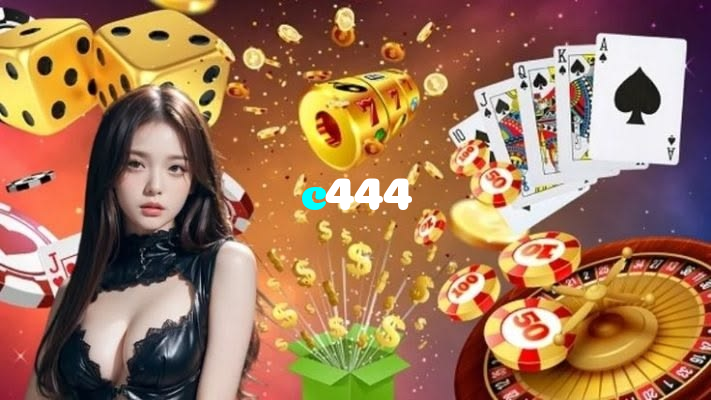 c444 casino presented on mobile device in Pakistan with slots and live games